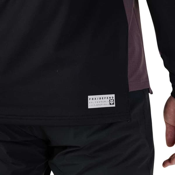 Fox Racing Mtb Langærmet Trøje Defend Thermal Lilla XL Mand