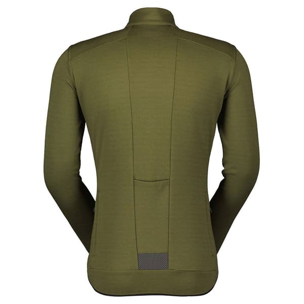 Scott Långärmad Tröja Gravel Warm Merino Grönt L Man