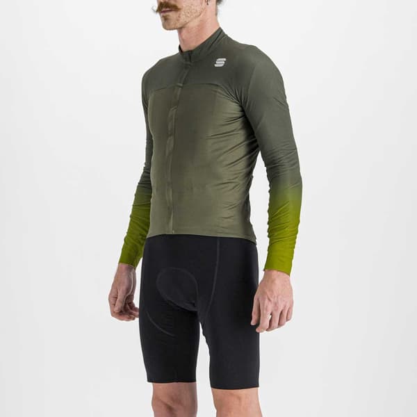 Sportful Langærmet Trøje Bodyfit Pro Grøn 2XL Mand