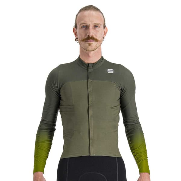 Sportful Langærmet Trøje Bodyfit Pro Grøn 2XL Mand