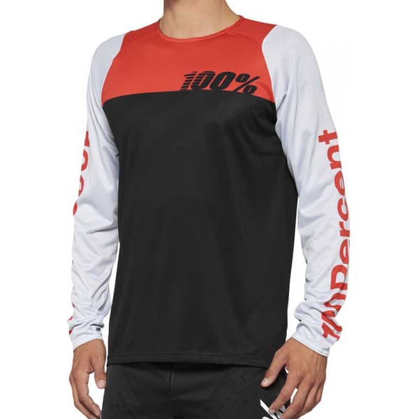 100percent Pitkähihainen Enduro Jersey R-core Musta L Mies