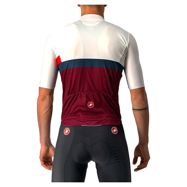 Castelli Lyhythihainen Jersey A Blocco Musta 3XL Mies