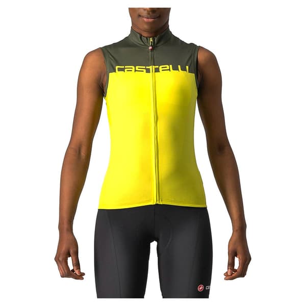 Castelli Hihaton Jersey Velocissima Keltainen S Nainen