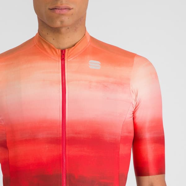 Sportful Kortærmet Trøje Flow Supergiara Rød L Mand