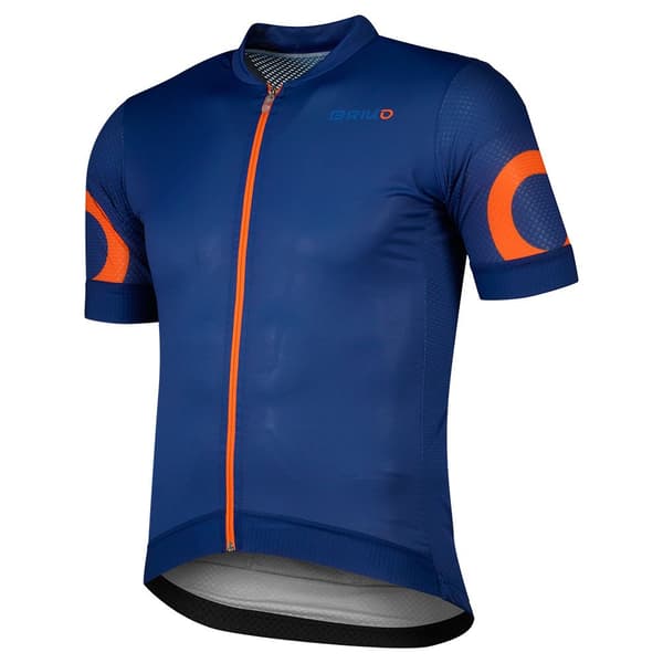 Briko Kortærmet Jersey Granfondo 2.0 Blå M Mand
