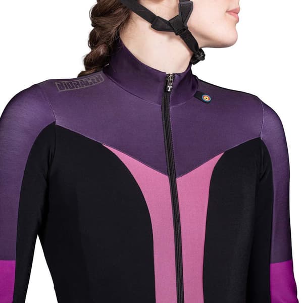 Bioracer Langærmet Trøje Vesper Tempest Thermal Lilla L Kvinde