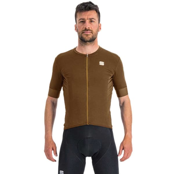 Sportful Kortærmet Jersey Monocrom Grøn 2XL Mand