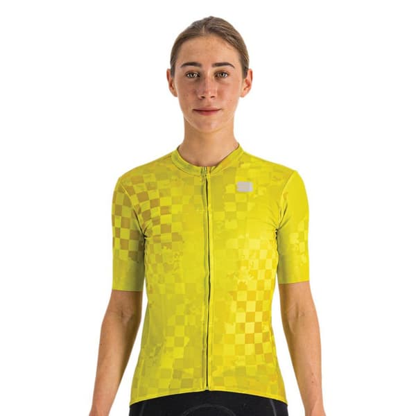 Sportful Kortærmet Jersey Rocket Gul S Kvinde