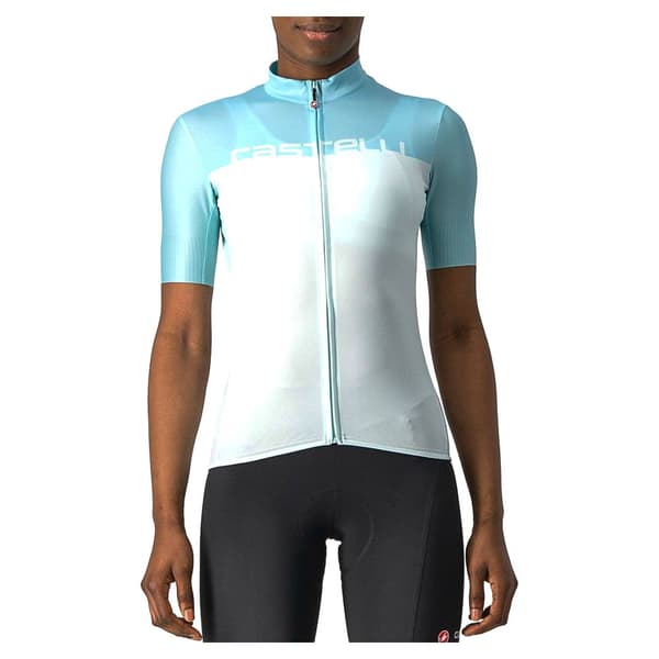 Castelli Lyhythihainen Jersey Velocissima Valkoinen M Nainen