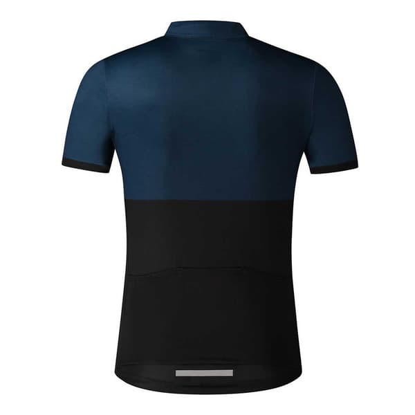 Shimano Kortærmet Trøje Element Blå L Mand