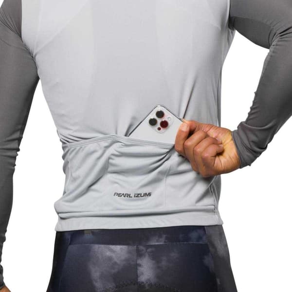 Pearl Izumi Pitkähihainen Jersey Attack Harmaa XL Mies