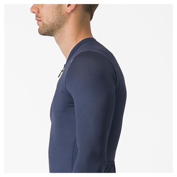 Castelli Pitkähihainen Jersey Espresso Sininen M Mies