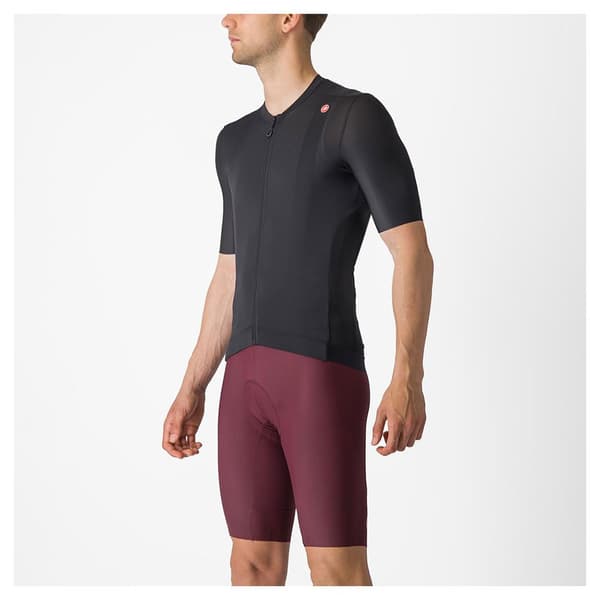 Castelli Lyhythihainen Jersey Espresso Harmaa M Mies