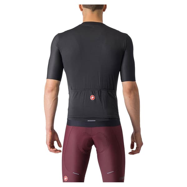 Castelli Lyhythihainen Jersey Espresso Harmaa M Mies