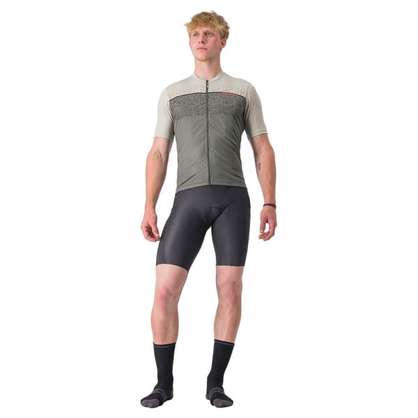 Castelli Kortærmet Trøje Unlimited Entrata Grå L Mand