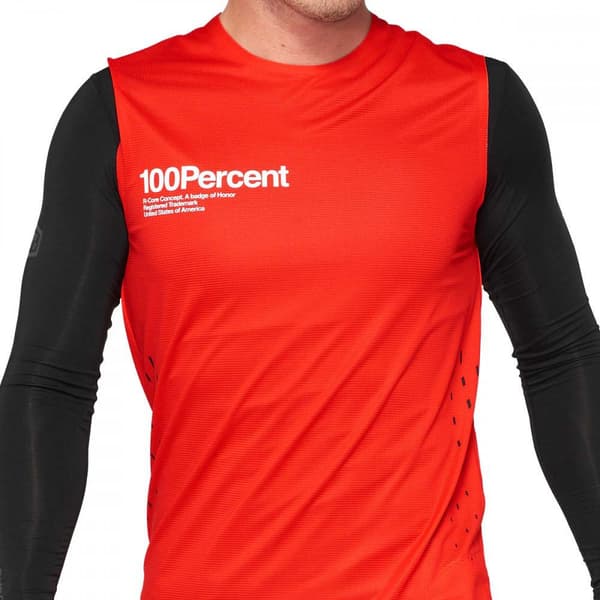 100percent Pitkähihainen Enduro Jersey R-core Concept Punainen M Mies