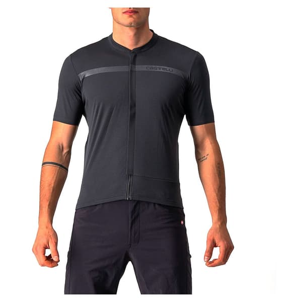 Castelli Lyhythihainen Jersey Unlimited Allroad Musta XL Mies