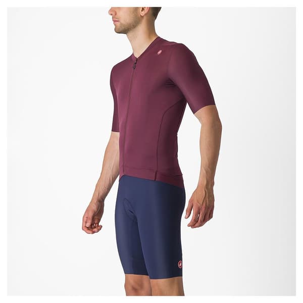Castelli Kortärmad Tröja Espresso Lila XL Man