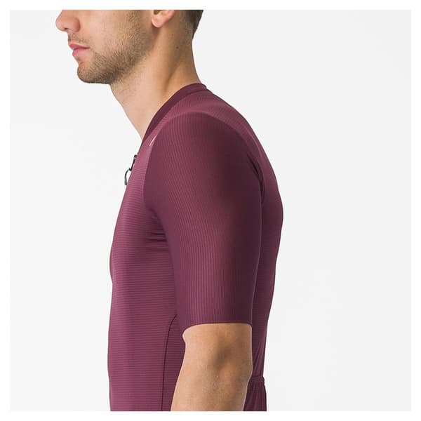Castelli Kortärmad Tröja Espresso Lila XL Man