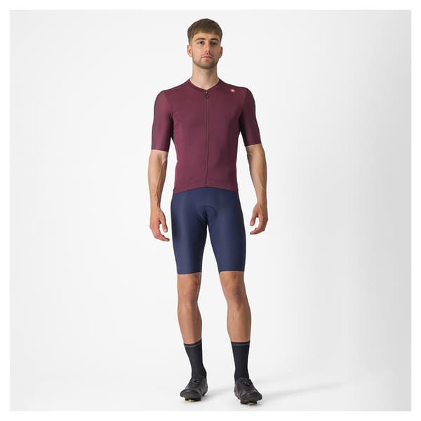 Castelli Kortärmad Tröja Espresso Lila XL Man