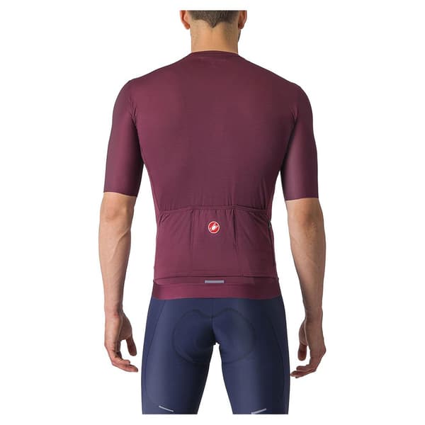 Castelli Kortärmad Tröja Espresso Lila XL Man