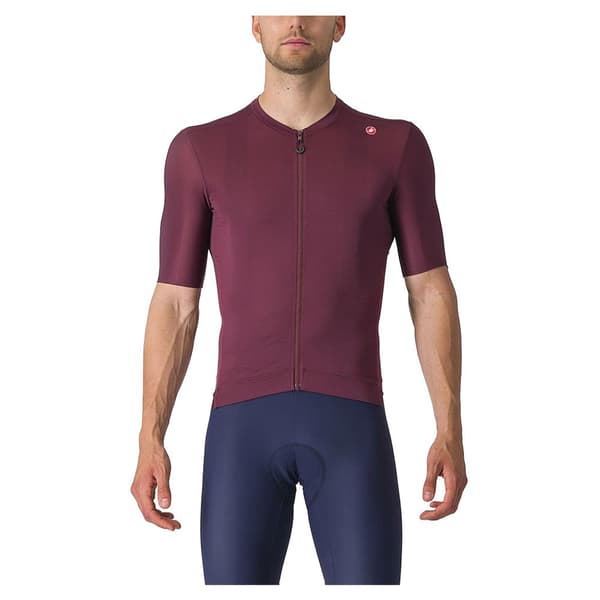 Castelli Kortärmad Tröja Espresso Lila XL Man