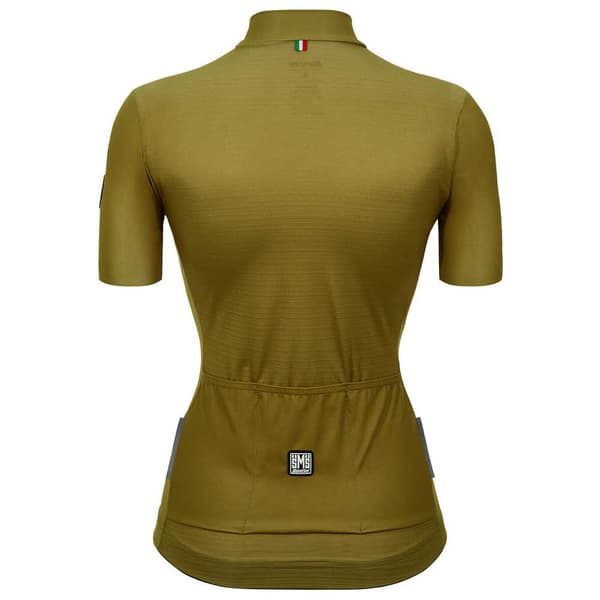 Santini Lyhythihainen Jersey Glory Day Vihreä 2XL Nainen