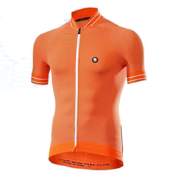 Sixs Kortärmad Tröja Clima Orange L Man