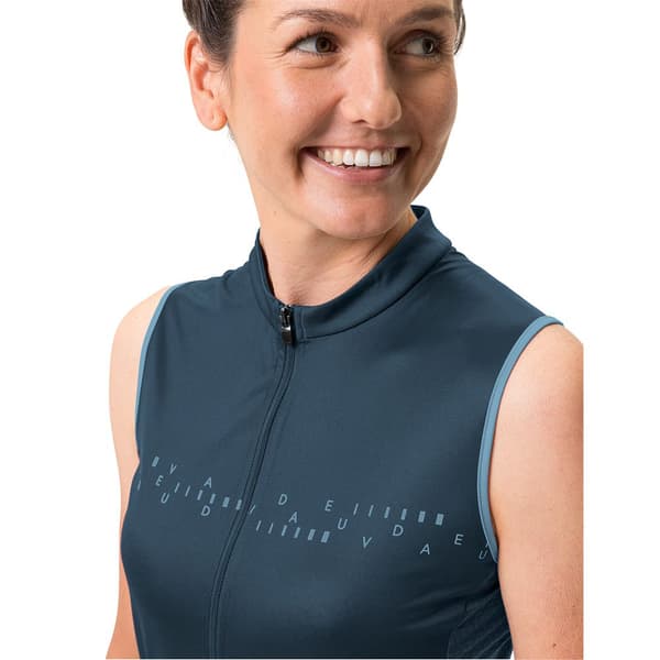 Vaude Bike Ærmeløs Jersey Posta Fz Tricot Blå 40 Kvinde