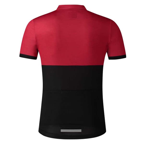 Shimano Kortärmad Tröja Element Röd M Man