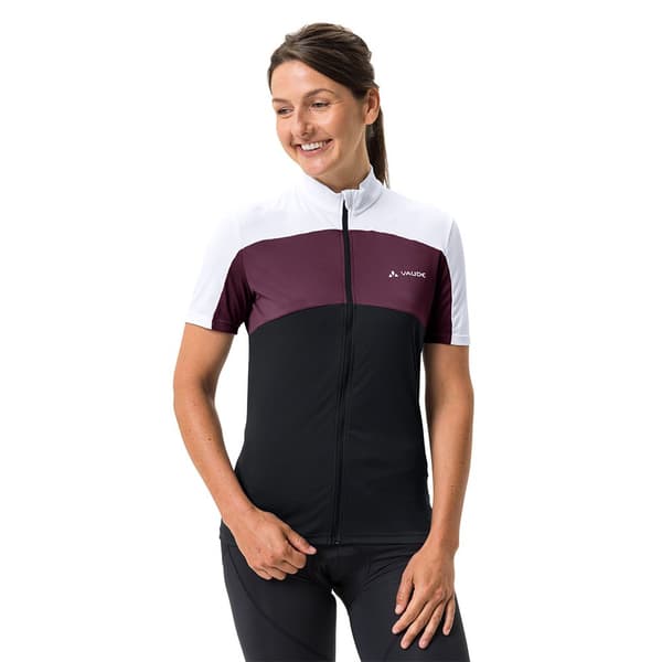 Vaude Bike Kortärmad Tröja Matera Fz Tricot Rosa 44 Kvinna
