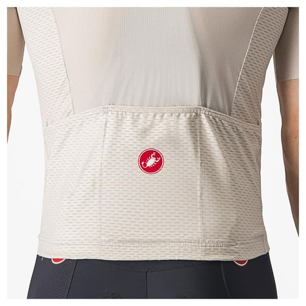 Castelli Lyhythihainen Jersey Tradizione Beige L Mies