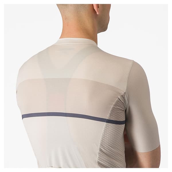Castelli Lyhythihainen Jersey Tradizione Beige L Mies