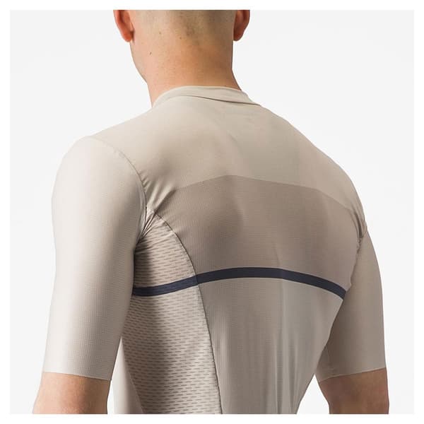 Castelli Lyhythihainen Jersey Tradizione Beige L Mies