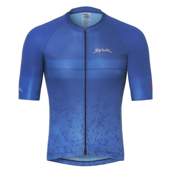 Spiuk Lyhythihainen Jersey All Terrain Gravel Sininen XL Mies