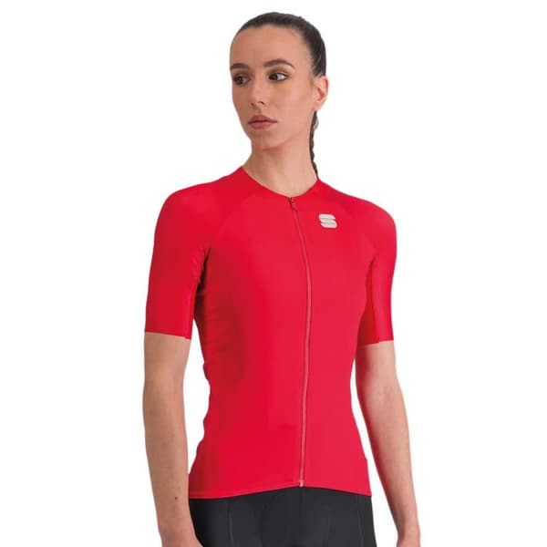 Sportful Kortärmad Tröja Matchy Röd S Kvinna