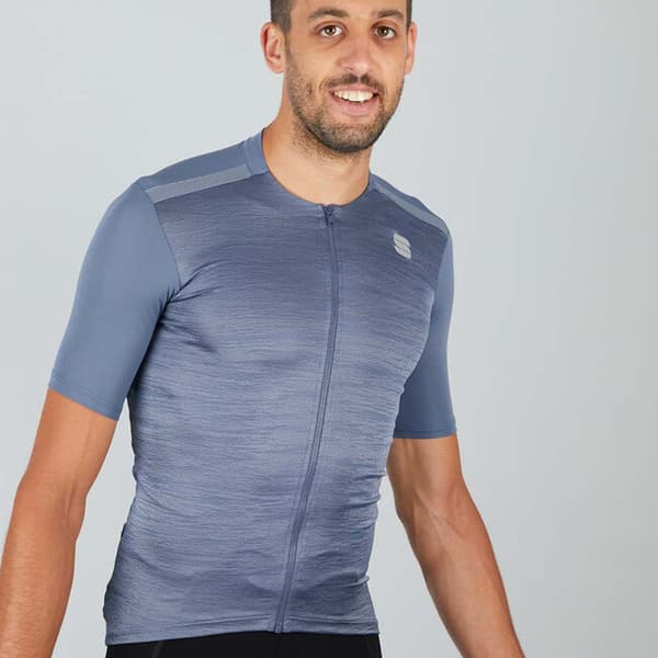 Sportful Kortærmet Jersey Supergiara Blå 2XL Mand