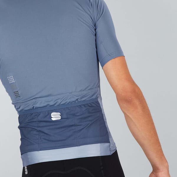 Sportful Kortærmet Jersey Supergiara Blå 2XL Mand