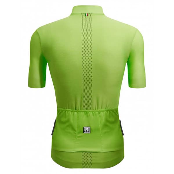 Santini Kortärmad Tröja Colore Puro Grönt XS Man