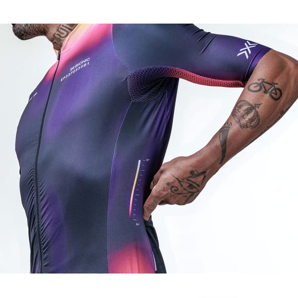 X-bionic Kortärmad Tröja Corefusion Aero Lila M Man