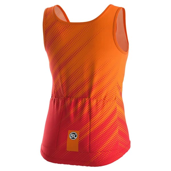 Bicycle Line Ærmeløs Jersey Savona Orange L Kvinde
