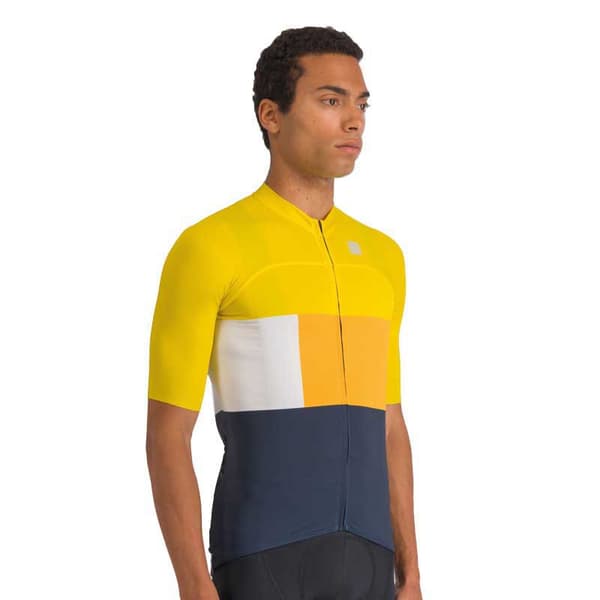 Sportful Kortærmet Trøje Snap Gul XL Mand