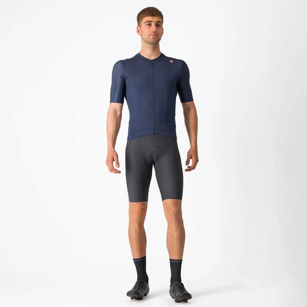 Castelli Kortærmet Trøje Espresso Blå XL Mand