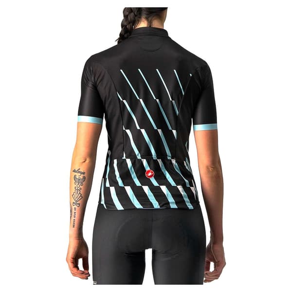Castelli Kortærmet Jersey Pendio Sort S Kvinde