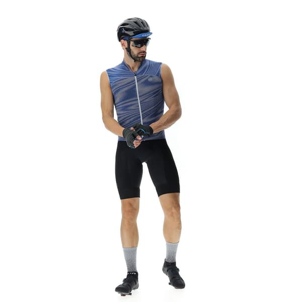 Uyn Ærmeløs Jersey Biking Wave Blå L Mand