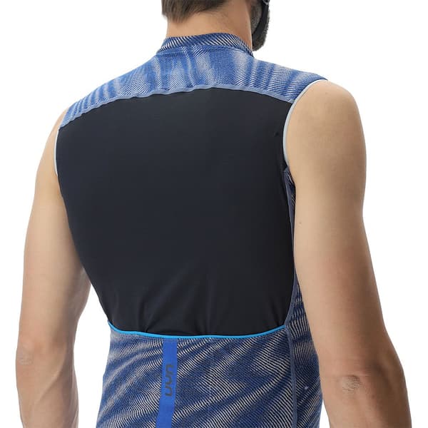 Uyn Ærmeløs Jersey Biking Wave Blå L Mand