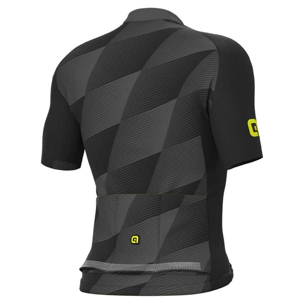 Ale Kortærmet Jersey Square Sort L Mand