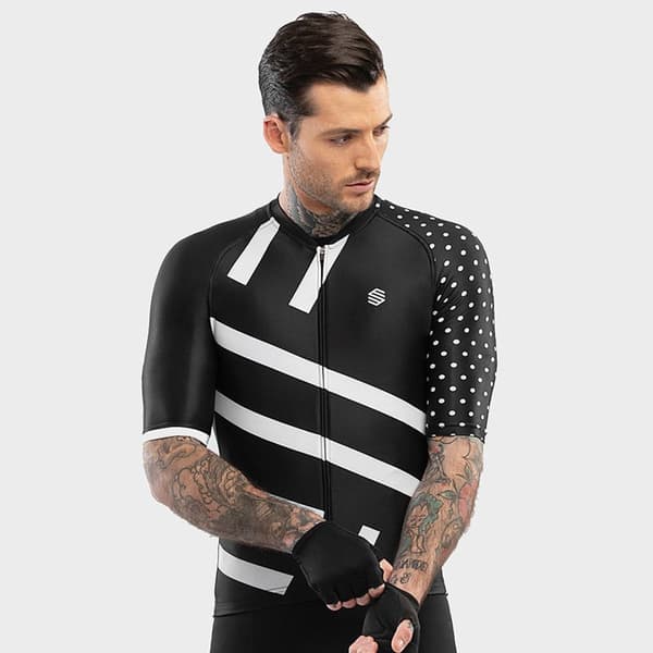 Siroko Kortærmet Jersey M2 Finisher Sort XS Mand