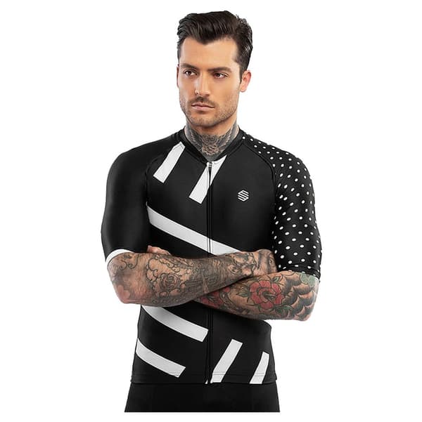 Siroko Kortærmet Jersey M2 Finisher Sort XS Mand