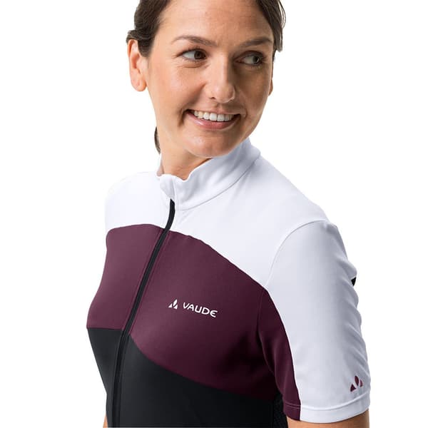 Vaude Bike Kortärmad Tröja Matera Fz Tricot Rosa 38 Kvinna